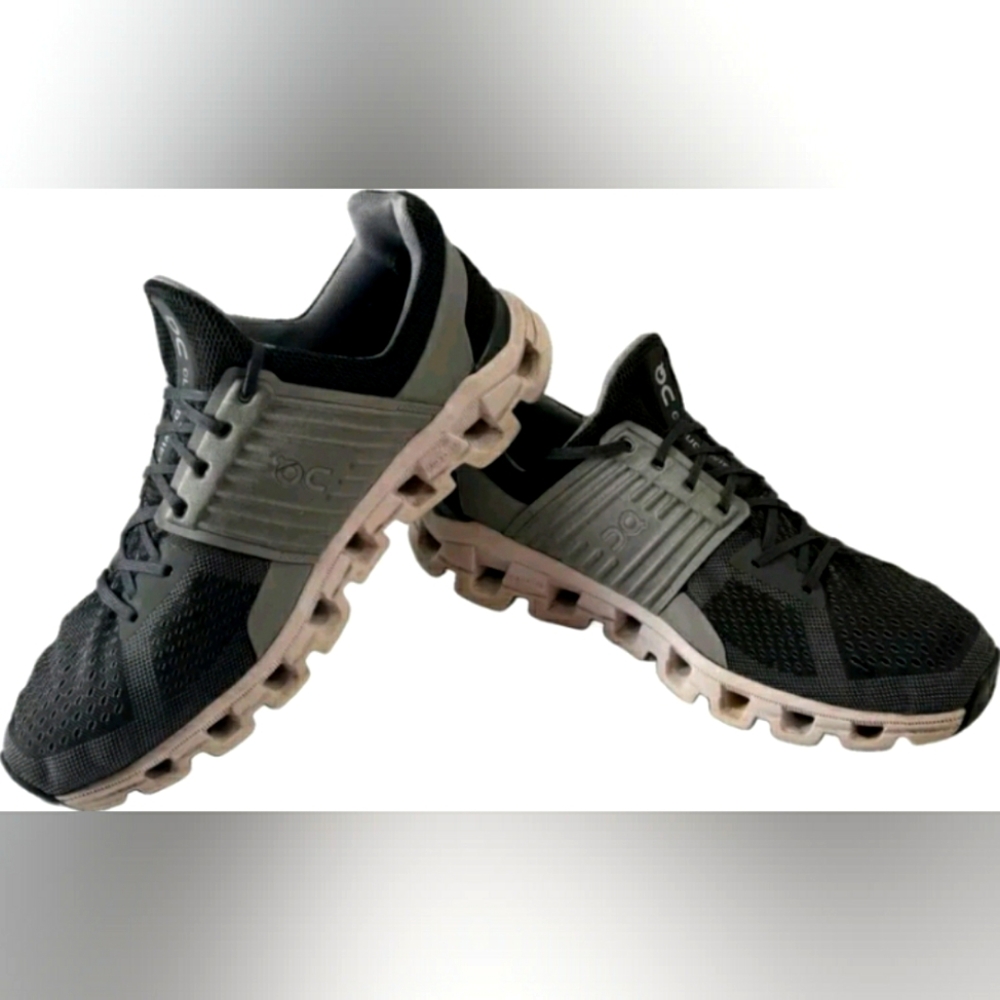 On Cloudswift Rock/Slate Running Sneaker Men Size… - image 1